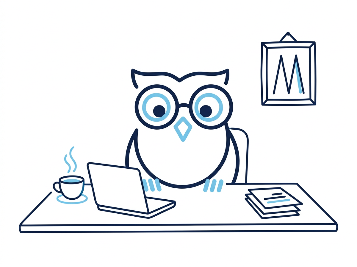 Line-Art-Illustration: Über innovantage